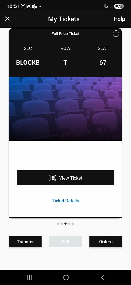 3 Cian Ducrot seated Tickets Cork 20/7/25 - Image 3