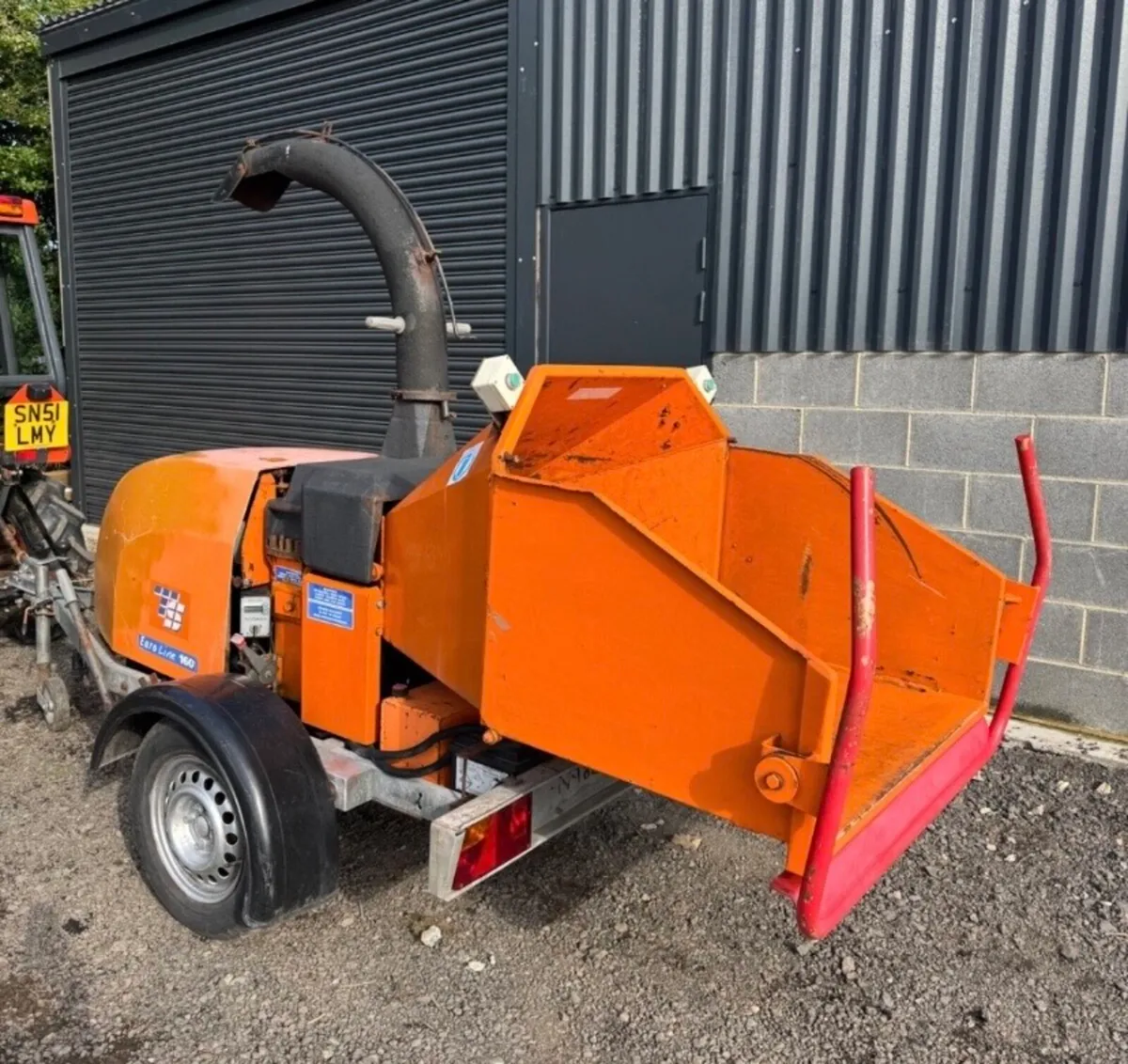 Kwickchip euroline Diesel chipper . Timberwolf - Image 3