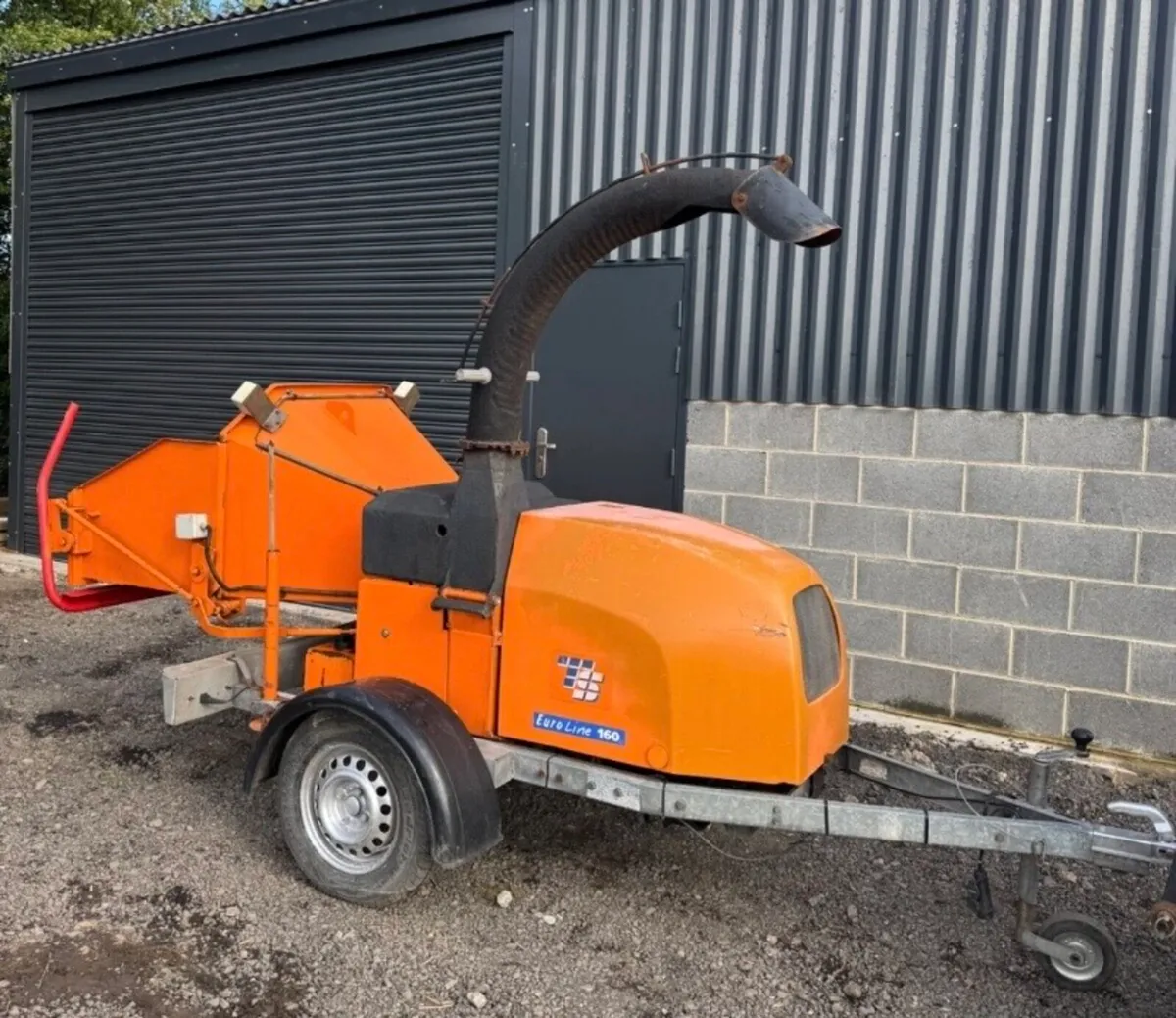Kwickchip euroline Diesel chipper . Timberwolf - Image 4