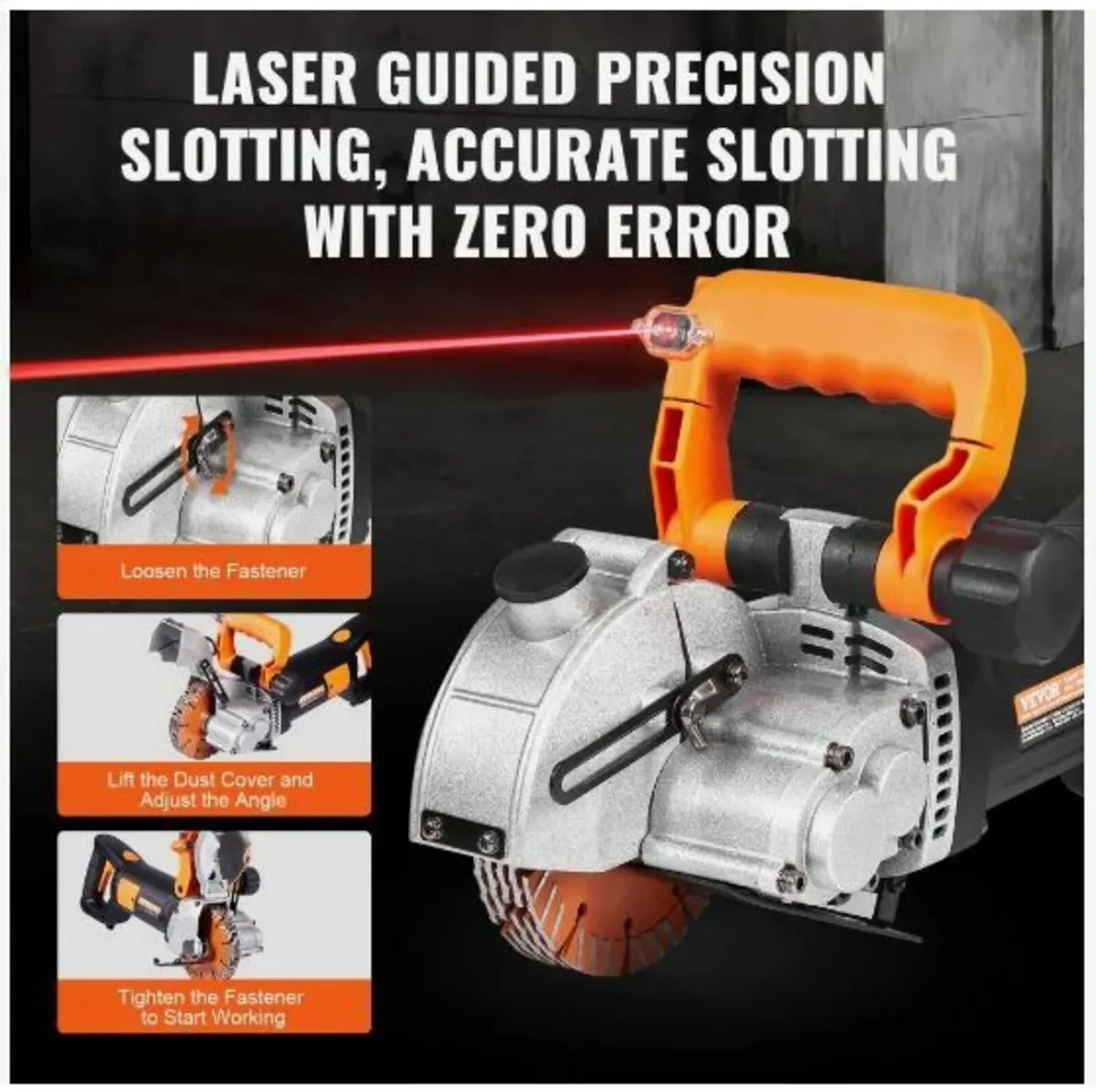 42mm Electric Wall Chaser Groove Cutting Machine - Image 3
