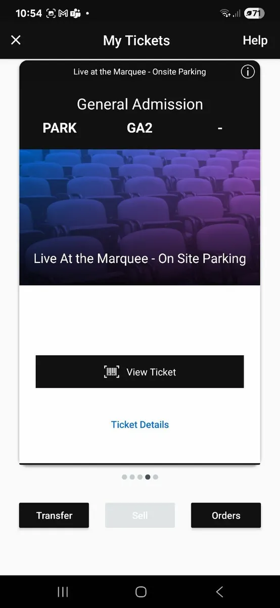 1 Cian Ducrot seated Ticket Cork 20/7/25 - Image 3