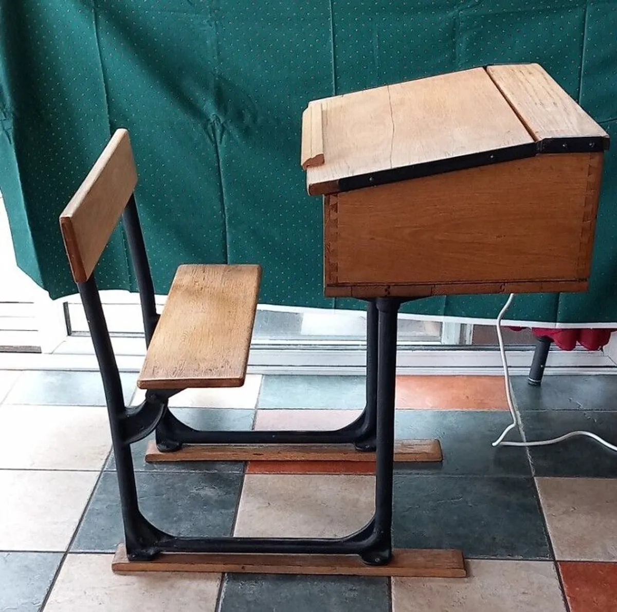 Modernised Vintage School Deak - Image 1