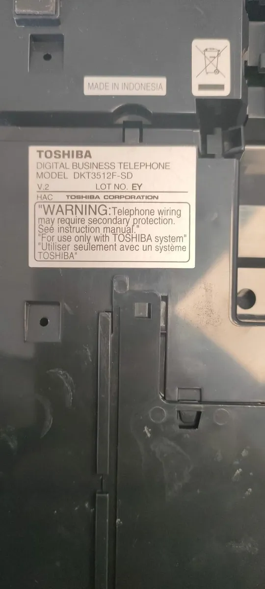 Toshiba strata DKT-3512F-SD - Image 4