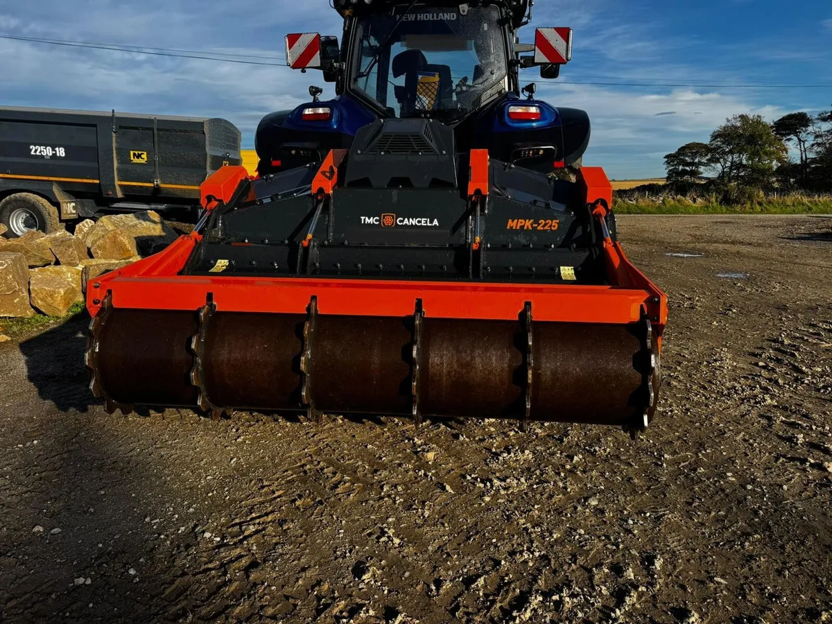Farm Machinery Mulcher - wood & stone TMC MPK225 - Image 3