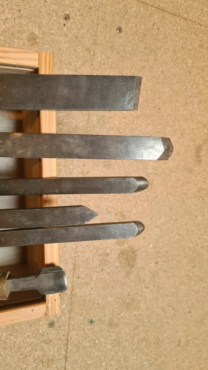 Chisel set of 6 - ROBI SORBY SHEFFIELD - Image 1