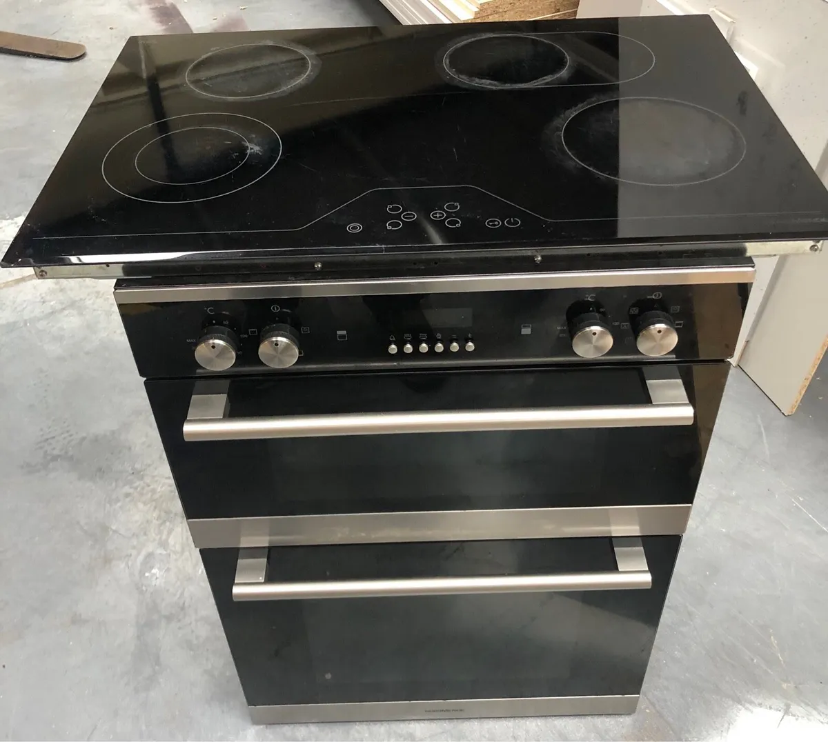 GREAT DEAL!Double Electric oven&5ring electric hob