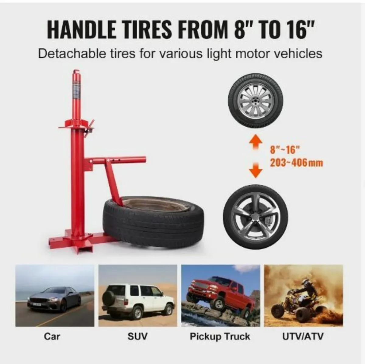 Portable Manual Tire Changer Bead Breaker - Image 3