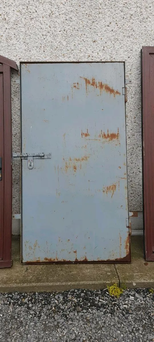 Steel door