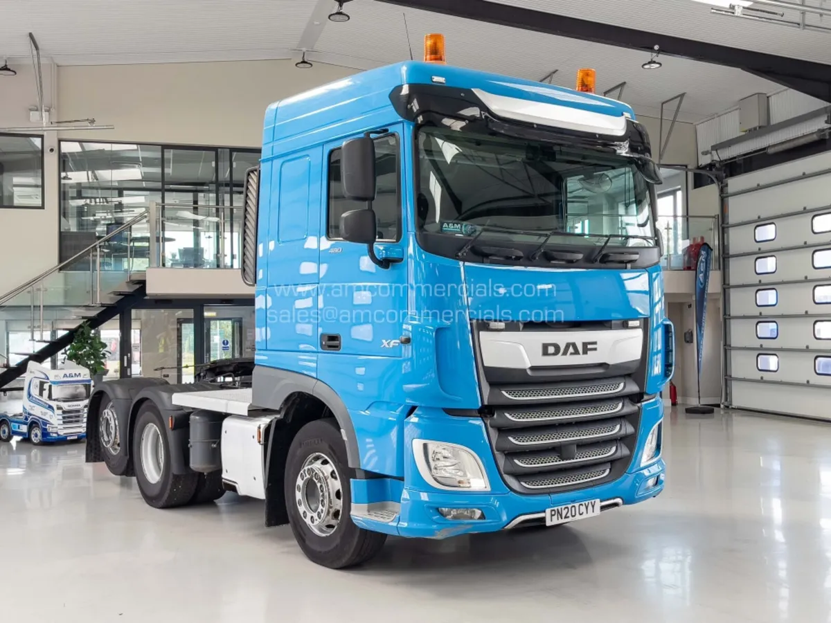 2020 (20) DAF XF 480 SPACECAB 6X2 TAG AXLE - Image 1
