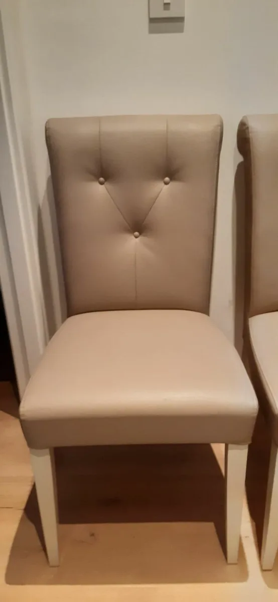Two Beautiful roll-back dining chairs - Image 3