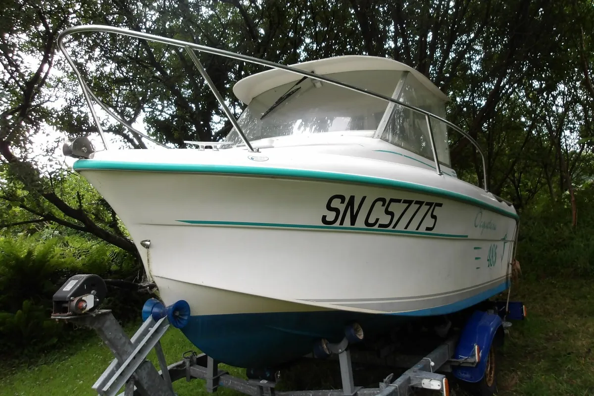 Ocqueteau 485 (with road trailer and rib tender) - Image 1
