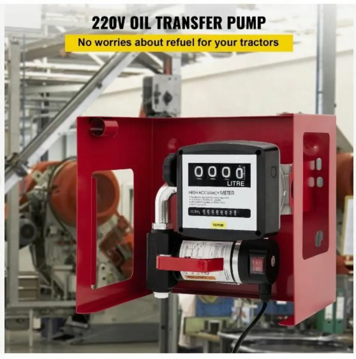 Diesel Pump 220V Oil Transfer Pump - Image 2