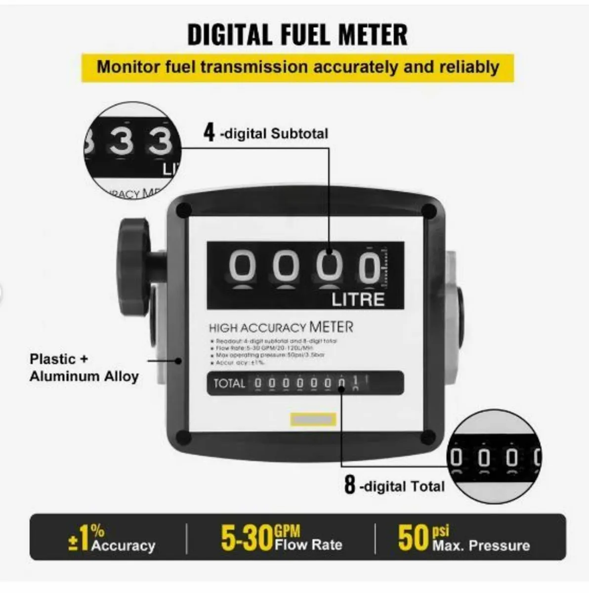 Diesel Pump 220V Oil Transfer Pump - Image 3