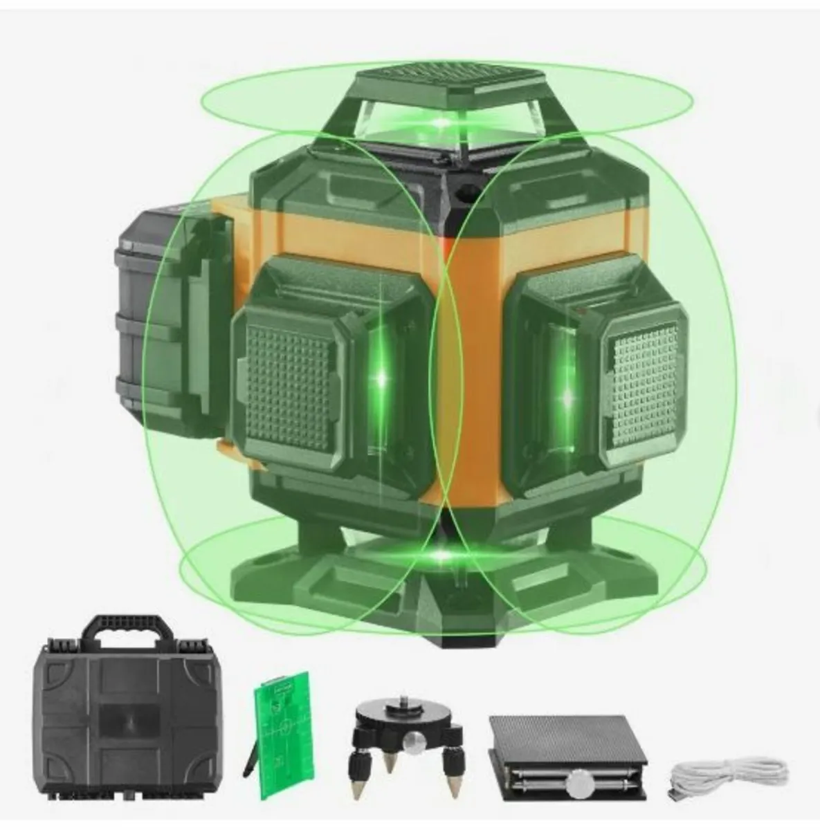 Laser Level 100ft Green Cross Line Self Leveling - Image 1