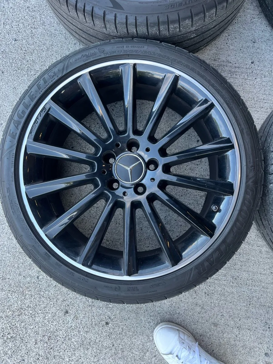 Genuine Mercedes C43 Amg 19” Alloys - Image 3