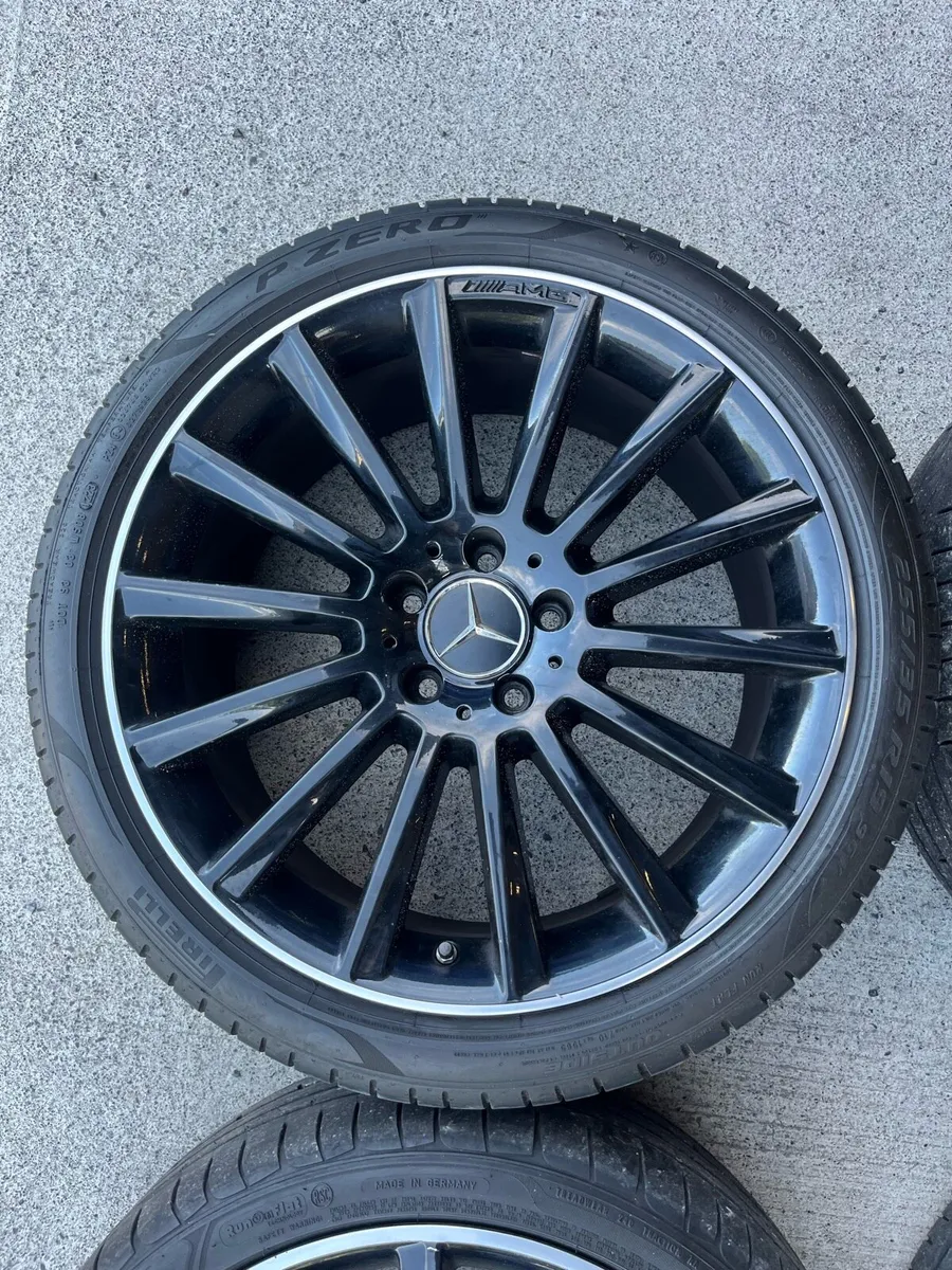 Genuine Mercedes C43 Amg 19” Alloys - Image 4