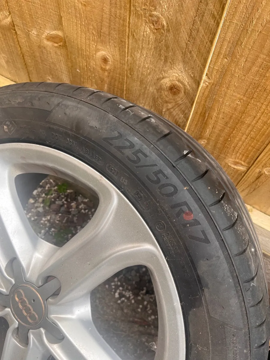 Audi 17” alloys - Image 1