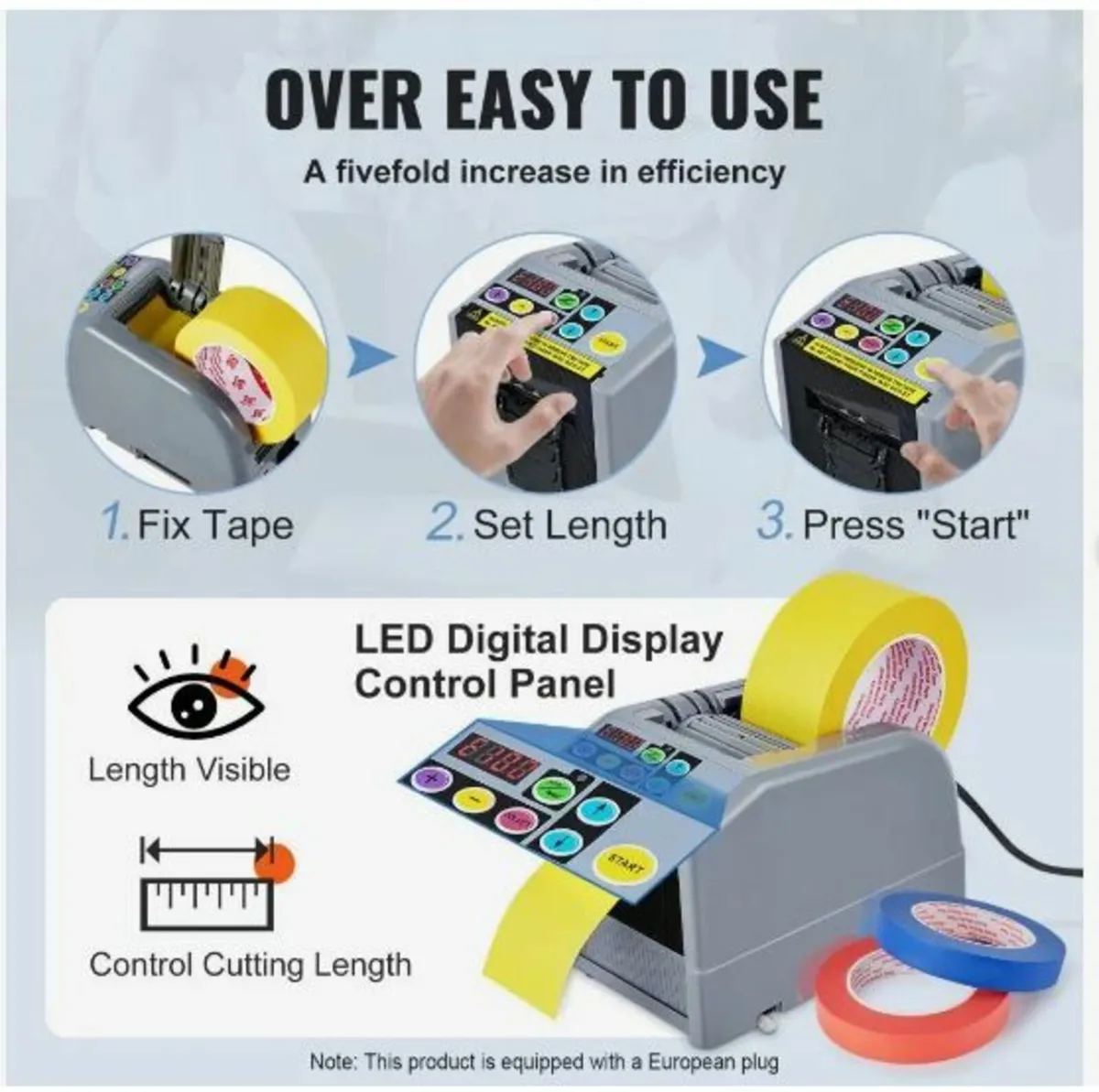 Zcut-9 Automatic Tape Dispenser - Image 3