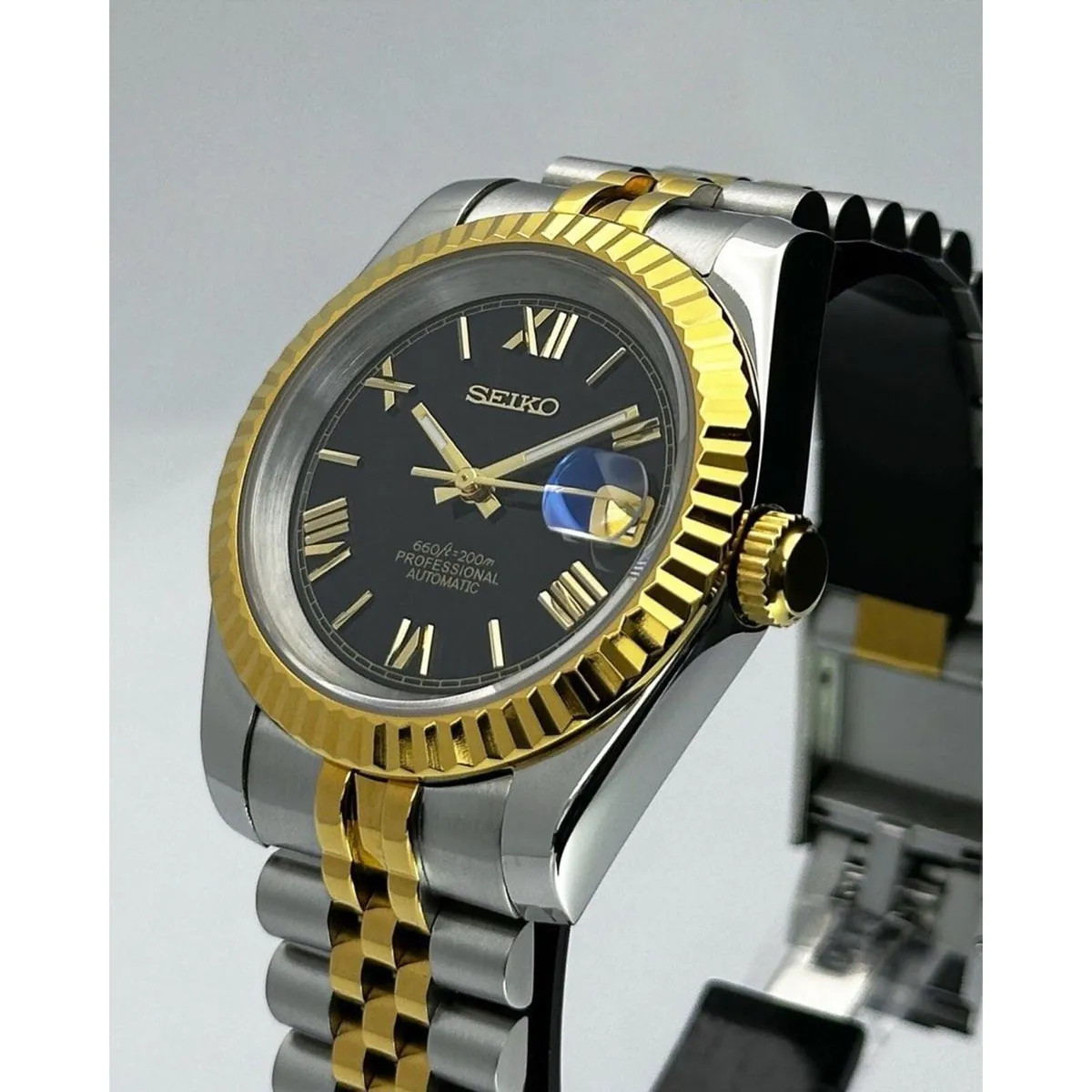 Brand New Seiko Datejust Mod Watch - Image 4