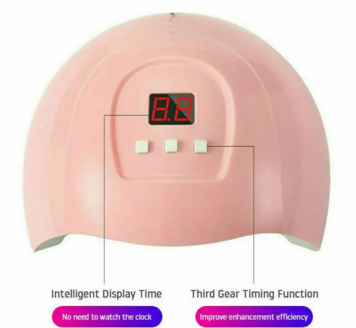 LED UV Nail Polish Dryer Lamp - Image 4