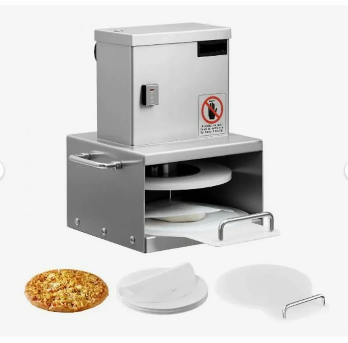6 in Electric Pizza Dough Press Machine - Image 1