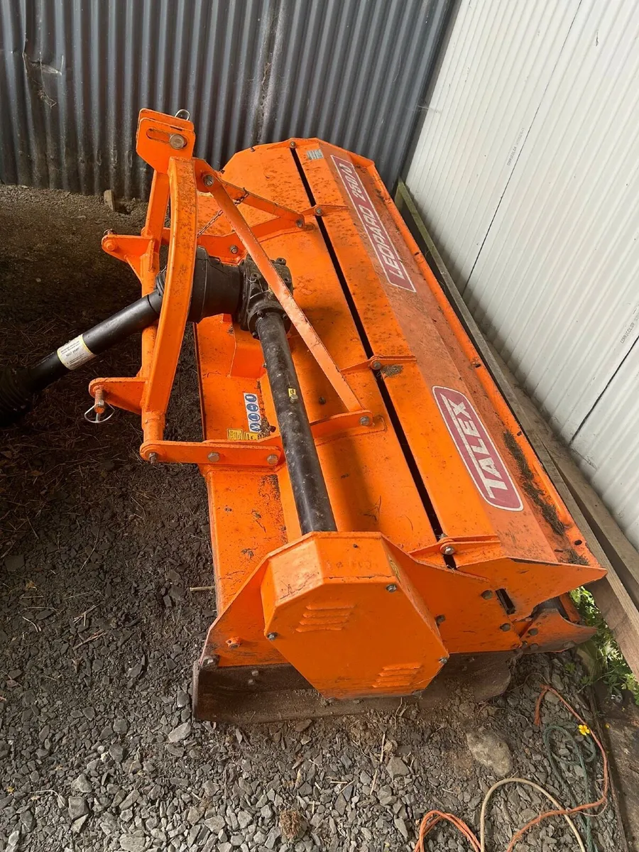 Talex 8 foot Mulcher mint condition - Image 2