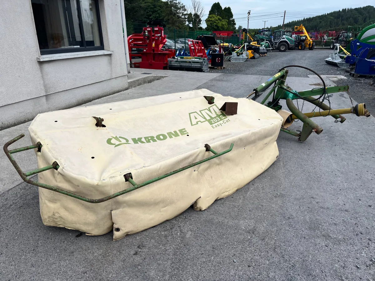 Used Krone 6ft 6 Disc Mower - Image 1