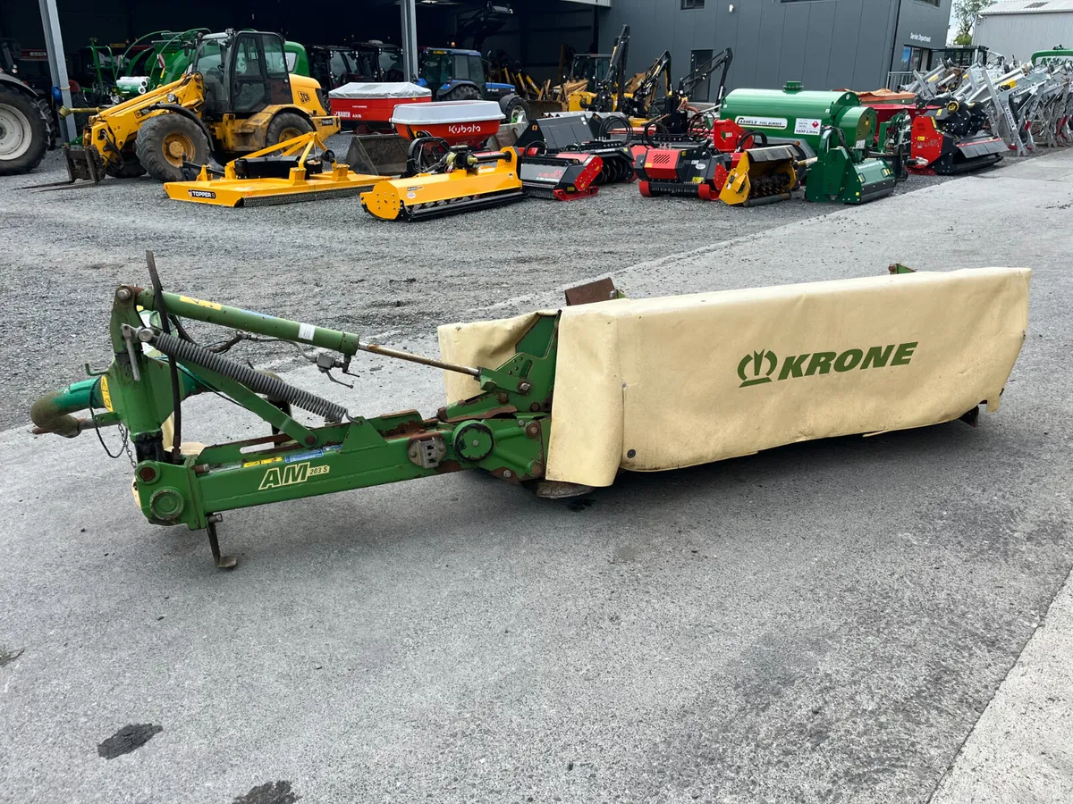 Used Krone 6ft 6 Disc Mower - Image 2