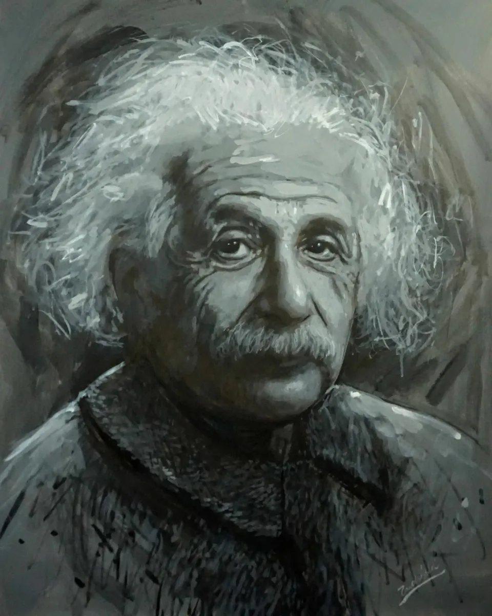 Waldemar Zwolinski - Albert Einstein - Image 1