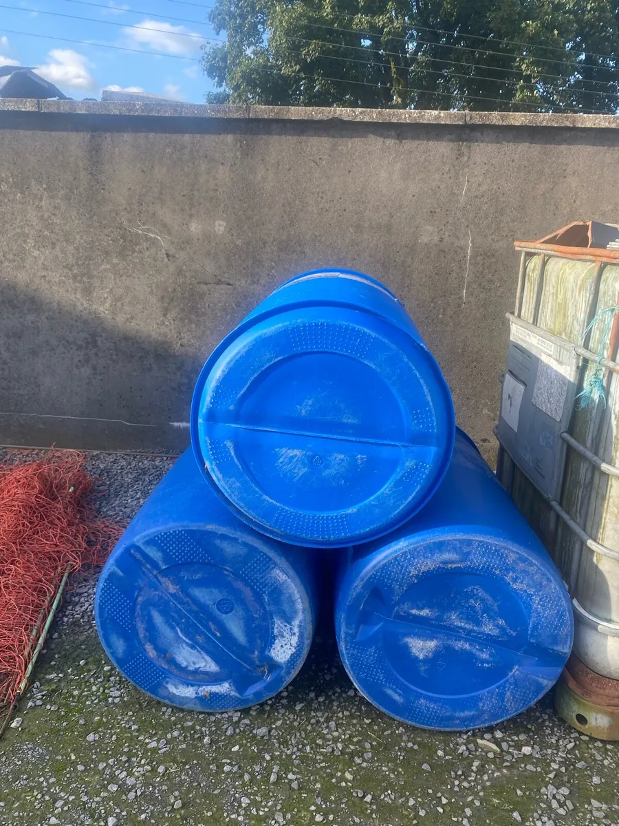 Plastic Barrels