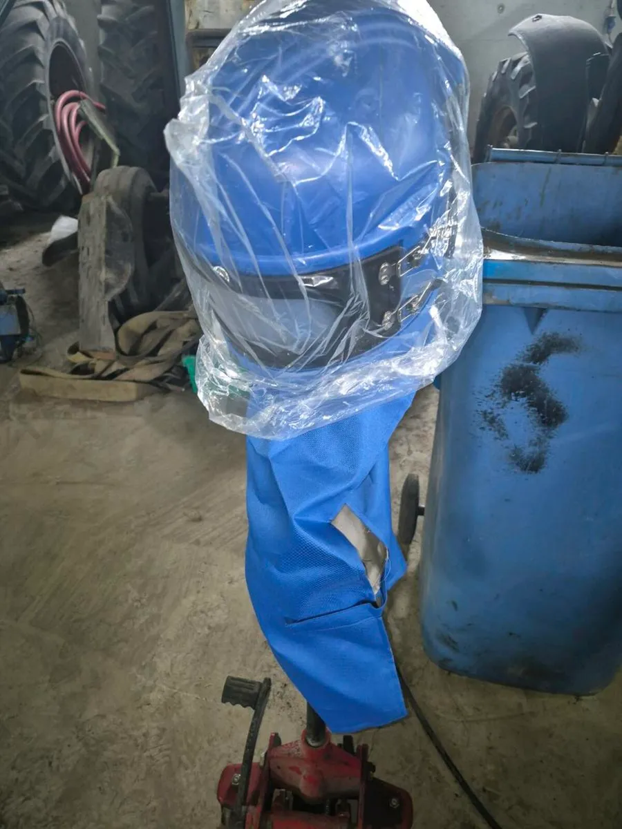 Sandblasting helmet new - Image 3