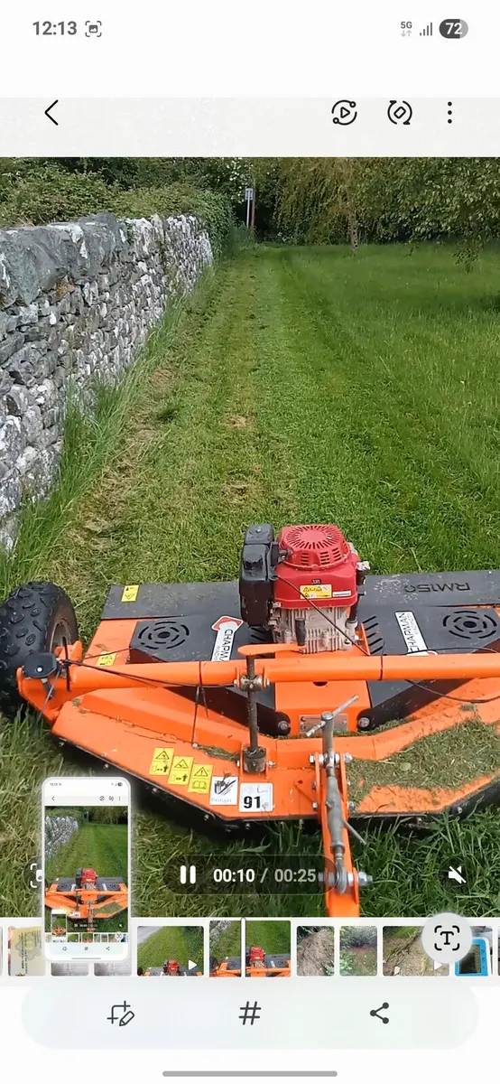 Chapman rotary topping mower - Image 2