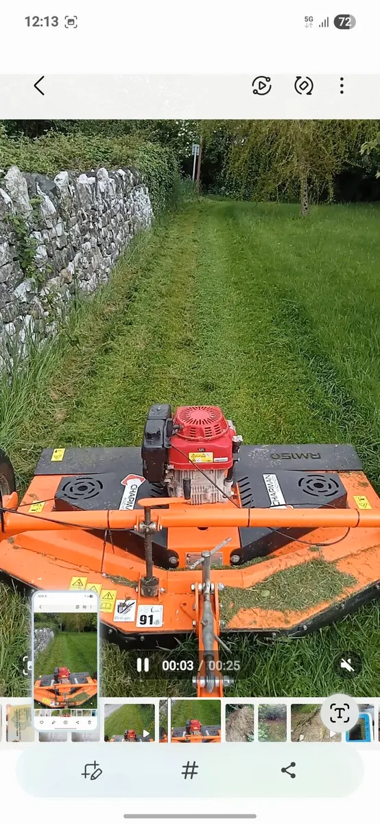 Chapman rotary topping mower - Image 3