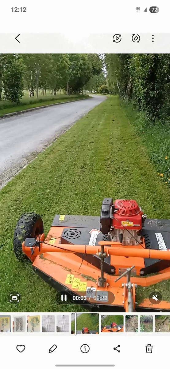Chapman rotary topping mower - Image 4
