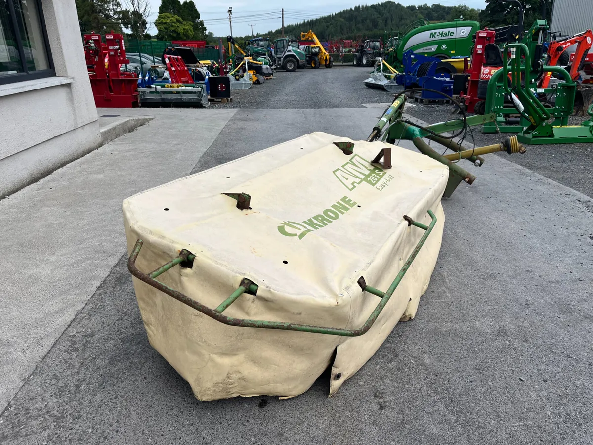 Used Krone 6ft 6 Disc Mower - Image 4