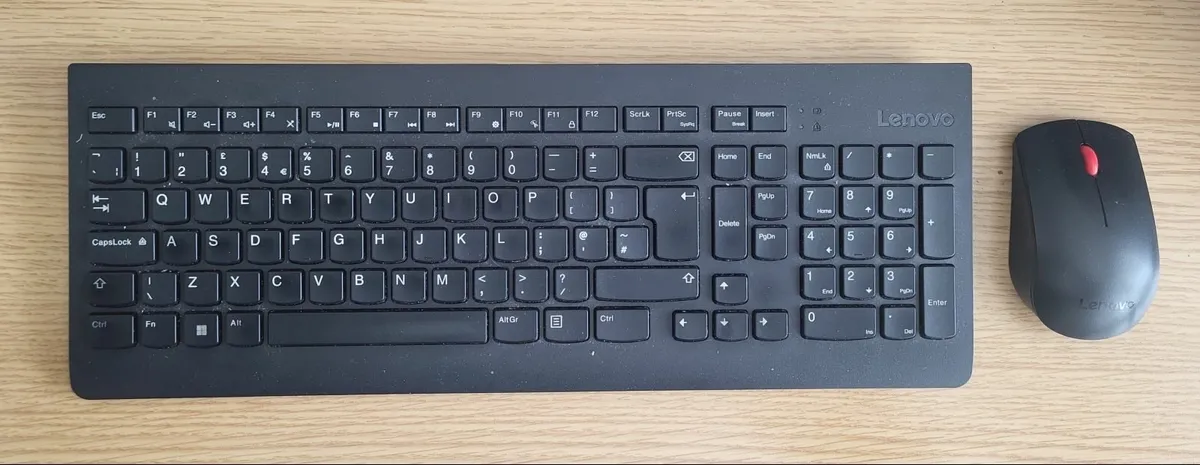 Lenovo wireless keyboard & mouse