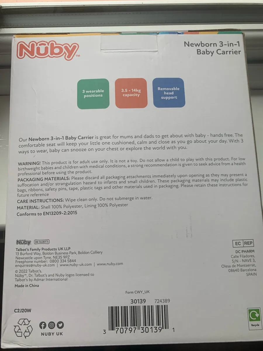 Nuno Baby Carrier - Image 2