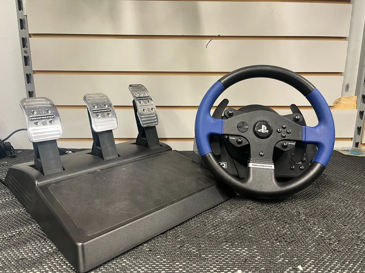 PS T150 Pro Wheel & Pedals - Image 1