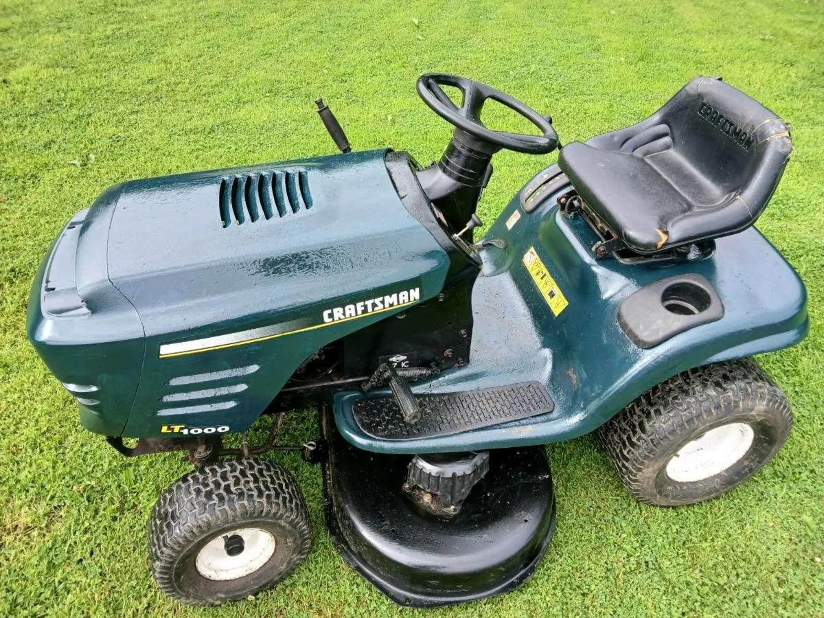 Lawn mower ride on free Delivery - Image 1