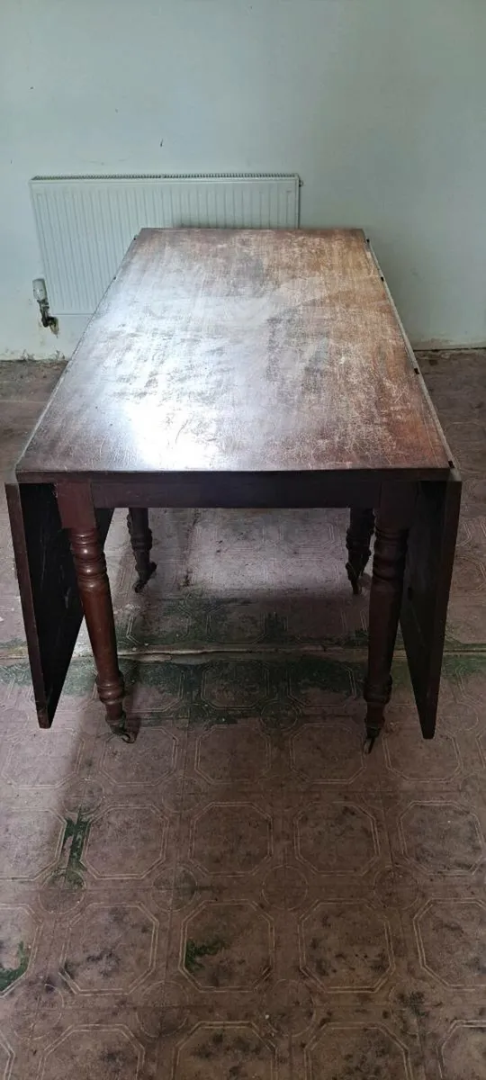 Large mahogany table - Image 1