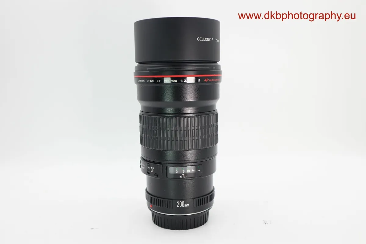 CANON EF 200mm F2.8L II USM LENS #0510 - Image 3