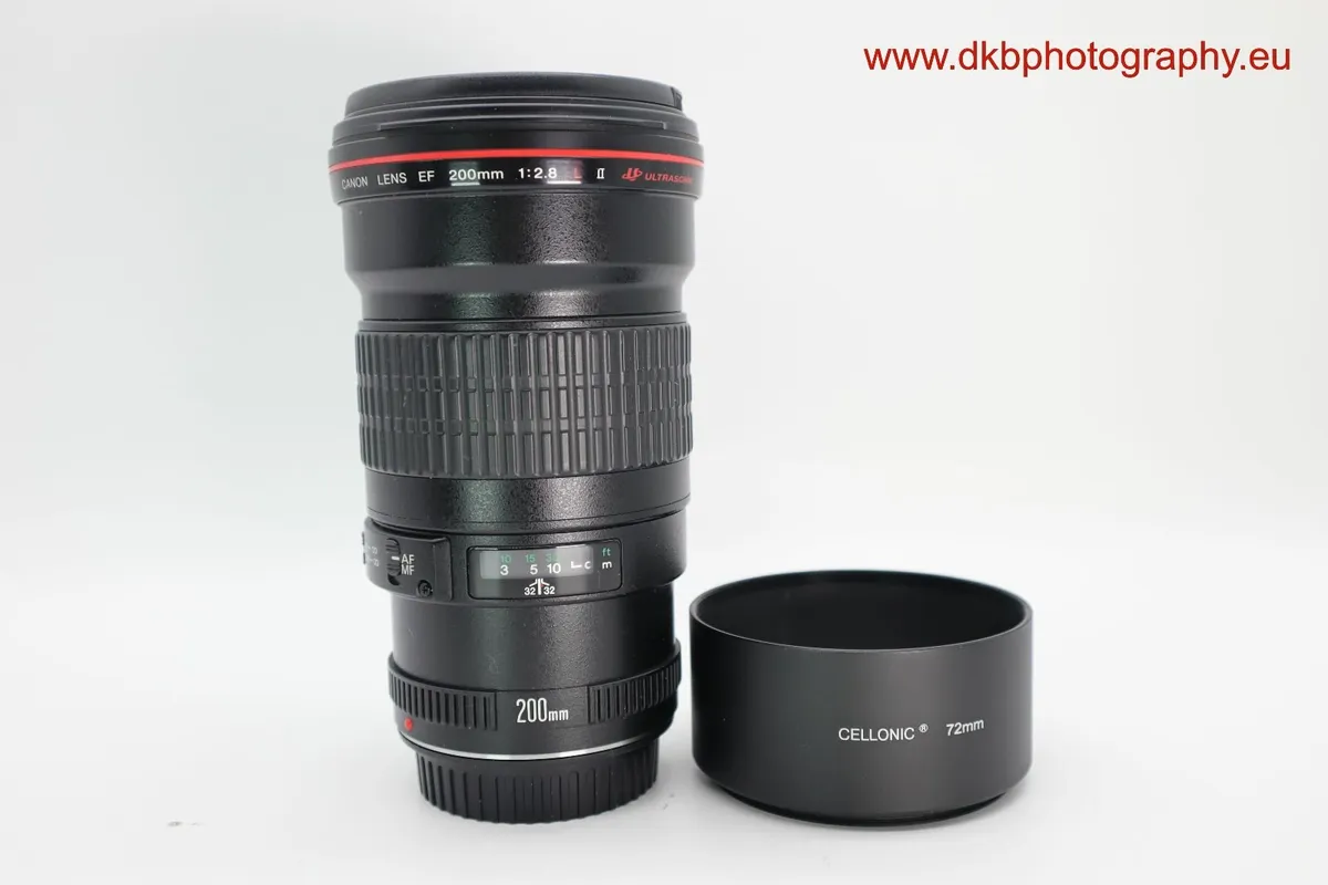 CANON EF 200mm F2.8L II USM LENS #0510 - Image 2