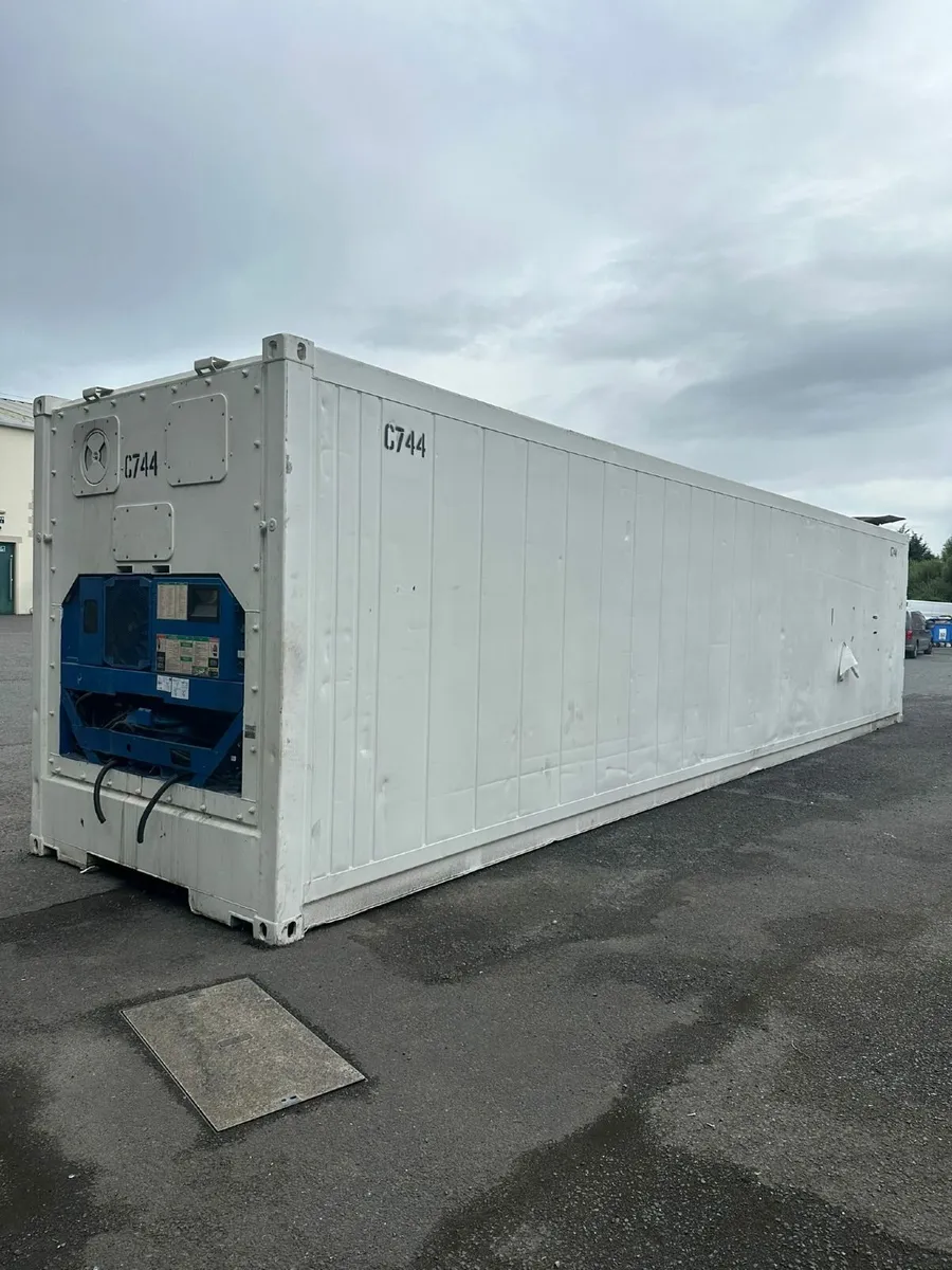 40 ft insulated & refrigerated shipping reefer - Image 1