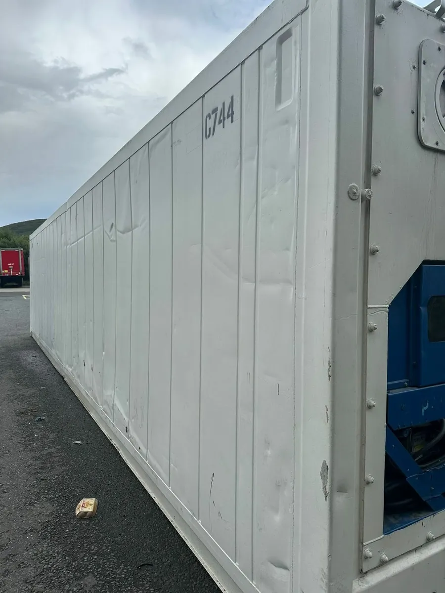 40 ft insulated & refrigerated shipping reefer - Image 2