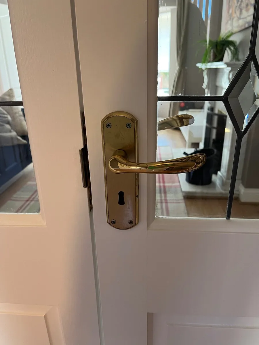 White Interior glass doors - Image 4