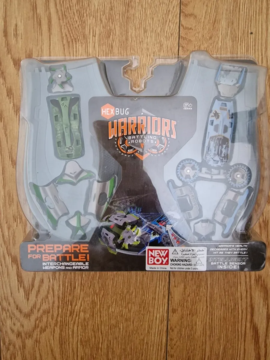HEX BUG Warriors Battling Robots Double Pack Green - Image 1