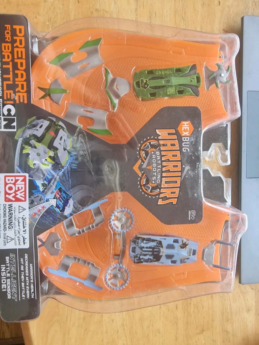 HEX BUG Warriors Battling Robots Double Pack Orang - Image 3