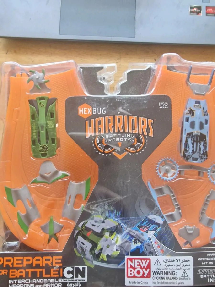 HEX BUG Warriors Battling Robots Double Pack Orang - Image 1