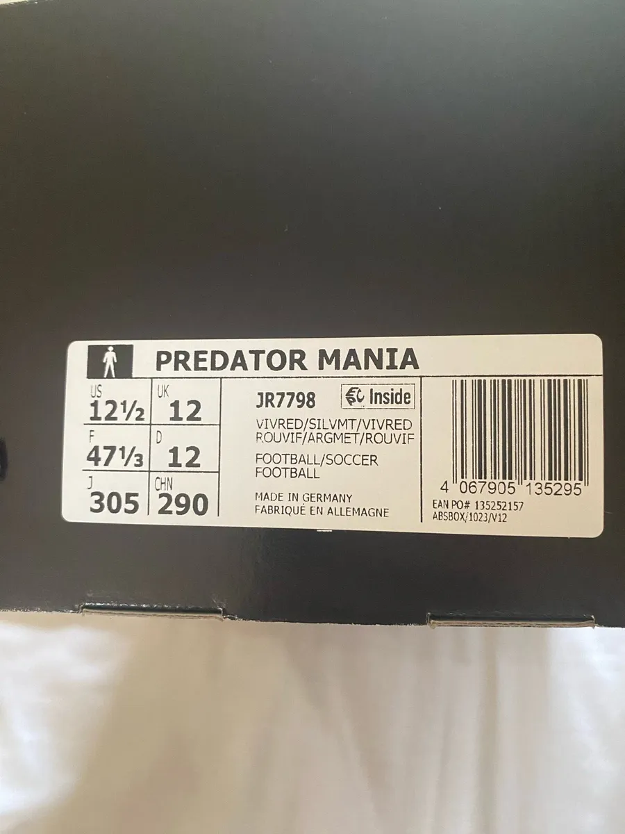 Adidas predator mania football boots - Image 4