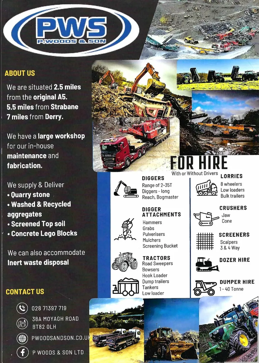Stone / Plant Hire / Haulage - Image 1